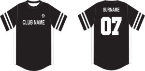Camiseta de Béisbol Roja Personalizada con Nombre del Club y Apellido 07, Impresión por Sublimación, Unisex, Adulto, Manga Corta, Cuello Redondo, 100% Poliéster - Product Image 2
