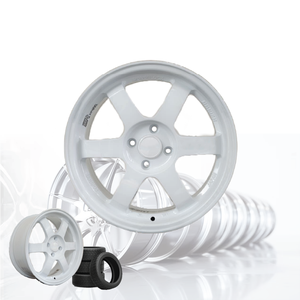Jante de voiture en alliage d'aluminium 3R BLANCHE JDM 15 pouces 4 trous 100 04115-V30 - Product Image 4