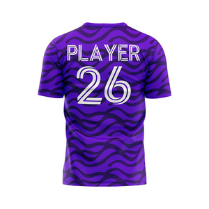 Ensemble de maillots de football personnalisés, uniforme de football haute performance, polyester respirant, vêtements de sport d'équipe, usine OEM - Product Image 3