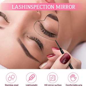 Miroir mural tendance pour salon de beauté : élément décoratif élégant sur le thème de la beauté - Product Image 2