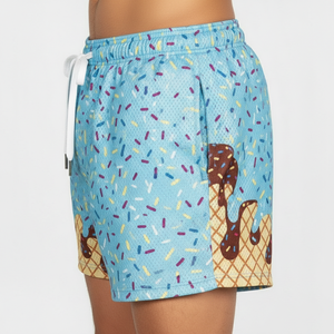 Shorts de sport pour hommes en laine de haute qualité, solides, décontractés, respirants, écologiques, à séchage rapide, sublimation, shorts de basketball - Product Image 4