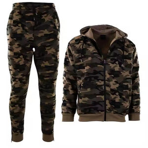 Ensemble de survêtement technique en molleton OEM pour homme, coupe ajustée, respirant, grande taille, marque privée, pour l'hiver - Product Image 4