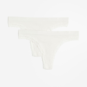 Culottes taille haute en coton tricoté sans couture respirantes ultra douces pour femmes OEM - Product Image 6