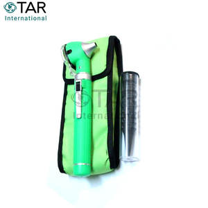 Otoscope à fibre optique vert, mini kit de diagnostic ORL de poche, outil d'examen des oreilles portable à LED, utilisation à domicile pour les soins de santé - Product Image 5