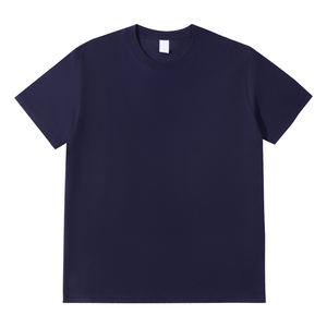 เสื้อยืดคอกลมทรงตรง ผ้าคอตตอนหนา 230 กรัม แบบยูนิเซ็กซ์ ปักโลโก้ตามสั่ง ผลิตในจีน ราคาโรงงานบังกลาเทศ รับผลิตแบบ OEM - Product Image 4