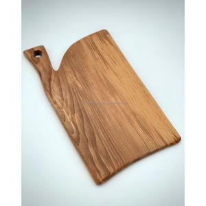 Tabla de cortar multifuncional de madera de acacia grande con asa, apta para lavavajillas, de calidad alimentaria, para uso en la cocina. - Product Image 4