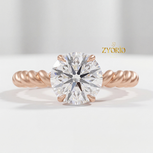 จี้เพชรเพาะเลี้ยงขนาด 1.92 กะรัต หรูหรา สร้อยคอทอง 14K 18K ได้รับการรับรองจาก IGI สร้อยคอเพชรเม็ดเดี่ยวสำหรับผู้หญิง - Product Image 3