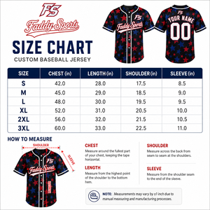 Maillot de baseball personnalisé sublimé, entièrement boutonné, respirant, uniforme sportif d'équipe, imprimé étoiles, haute qualité, vente en gros, haut de gamme pour hommes - Product Image 6