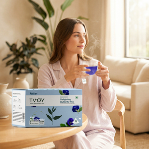 Tvoy delighting ถุง1.8GX20ถั่วผีเสื้อ-100% น้ำชาสีฟ้าบริสุทธิ์ - Product Image 3