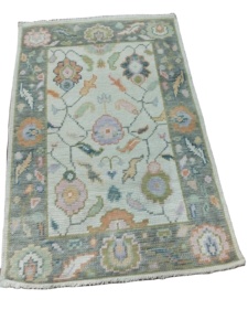 Top Selling Persian Oushak Wool Carpet Set Hand Knotted 3x5 High Quality for Living Room Home Prayer Floor Carpet Made Cotton - Product Image 2