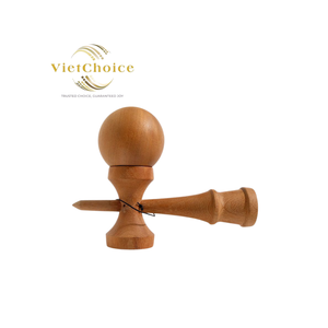 Juguete Kendama de Madera Hecho en Vietnam, Juego de Habilidad Tradicional para Niños y Adultos VietChoice - Product Image 3