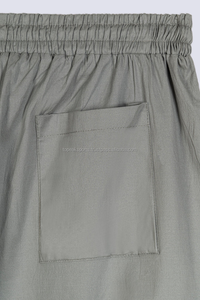 Pantalon Capri Plissé Beige Homme Grande Taille Qualité Premium 2026 – Taille Mi-Haute avec Cordon de Serrage, Coupe Ample Décontractée, Tissé, Idéal Automne - Product Image 6