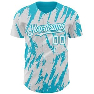 Camiseta de Béisbol Personalizada de Manga Corta, Cuello Redondo, Botones Completos, Algodón Orgánico Premium Antibacteriano, Uniforme de Equipo - Product Image 6