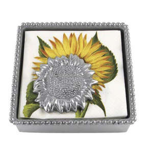 Panier et plateau de rangement de mouchoirs en papier élégants avec logo personnalisé plateau à serviettes de forme carrée nickelé avec poids solide artisanat en métal - Product Image 4