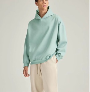 เสื้อฮู้ดดี้ปักลายสำหรับผู้ชายรุ่นใหม่ล่าสุด ผ้าเทอร์รี่คอตตอน 100% ทรงหลวม ราคาส่งถูก - Product Image 1