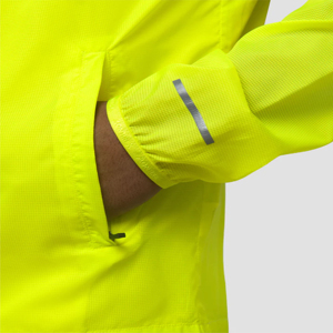 Nouvelle conception, veste coupe-vent en nylon et polyester imperméable personnalisée pour l'hiver, logo sur le devant, prix de gros, OEM - Product Image 5