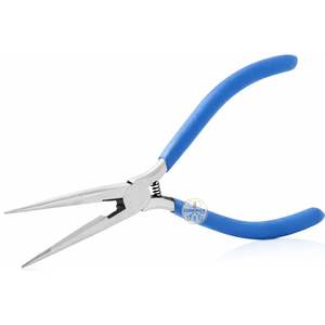 LUMINEX IMPEX 6.5" Stainless Steel Needle <b>Nose</b> <b>Pliers</b> for Wire Bending Bracelet Making & DIY - Product Image 1