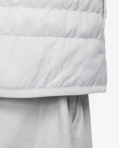 URBANGAZER INDUSTRIES <b>Men's</b> <b>White</b> Quilted Stand Collar Zipper <b>Vest</b> Casual Winter Outerwear Waterproof Windproof Solid Color - Product Image 6