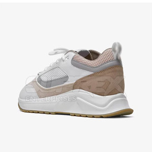 Zapatillas Deportivas Duraderas para Hombre, Antideslizantes, con Parte Superior de Piel de Vaca, Forro de Malla, Elegantes y Casuales - Product Image 3