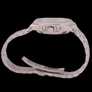 Reloj de Colección de Marca para Hombre, Estilo Hip Hop, Totalmente Cubierto de Diamantes, Caja Cuadrada, Esfera con Diamantes Moissanite, Precio al por Mayor, Estilo Antiguo - Product Image 5