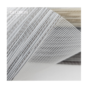 DECOWIN TEXTILE URBANE Sistema de Doble Capa con Filtro de Luz Tipo Zebra |   Persiana Enrollable Integrada |   Ventana Francesa Moderna |   Minimalista - Product Image 6