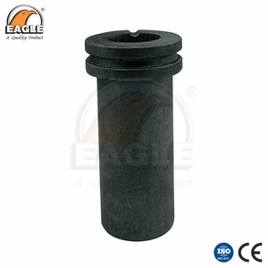 Creuset de fusion cylindrique en graphite Eagle avec collier pour la bijouterie - Product Image 2
