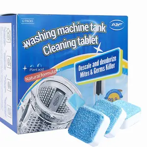 Yıkama makine temizleyici kireç çözücü-derin temizlik tabletleri HE ön yükleyici & üst yük yıkama, temiz içinde davul ve La