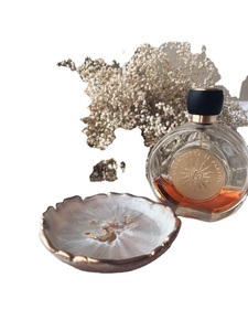 Resina epoxi hecha a mano de la mejor calidad de resina con cuencos, tazón de servidor de ensalada de madera de mango, diseño moderno y fiestas de boda de la India - Product Image 3