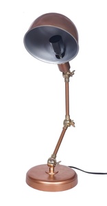 โคมไฟอ่านหนังสือพับได้ทำจากโลหะปรับได้ดีไซน์ทันสมัยพร้อมที่ร่มโดม E14ฐานหลอดไฟสำหรับตกแต่งบ้าน - Product Image 2