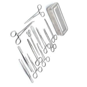 Professional 13 PCS Minor Surgical Instrument Set Stainless Steel Manual Medical Grade Tools by Dentavex - Product Image 3