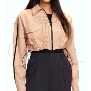 Vestes courtes pour femmes les plus vendues, vestes courtes de style Letterman pour femmes, vestes courtes en laine pour femmes - Product Image 5