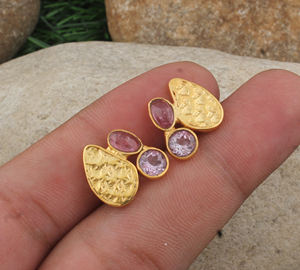 Pendientes de Plata de Ley 925 con Circonita Cúbica, Chapados en Plata, de Lujo, para Fiestas, Uso Diario, Venta al por Mayor - Product Image 2