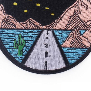 Casual Wear Custom Fabric Embroidery Patches Wholesale Low MOQ Customized Embroidery Patch for Jackets Clothes Customized - Product Image 5
