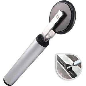 Rullo in gomma a ruota singola per applicazione pellicole auto e vinile, con raschietto per contorni e bordi - Product Image 1