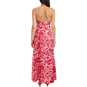 Vestido Casual para Mujer, Estampado Floral, Malla, Largo, Cintura Natural, Transpirable, Verano, Boho, Playa, Fiesta, OEM, ODM, Personalizado - Product Image 6