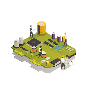 PCB Ai-Integrated สำหรับระบบควบคุมการรับส่งข้อมูลอัจฉริยะตาม Ai-Enhanced PCB สำหรับ neuromorphic ที่ใช้พลังงานต่ำมาก - Product Image 1