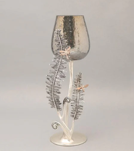 Direct Manufacturer High Quality Gold Glass Metal Candle holder with Glass Candle Holders Jars for Home and Garden Use - Product Image 6