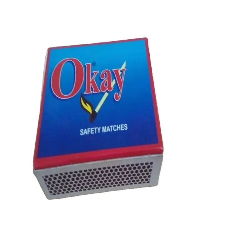 Özel Logo küçük boy cep güvenlik mum fantezi boş slayt sert kibrit kutusu toplu olarak kullanılabilir
