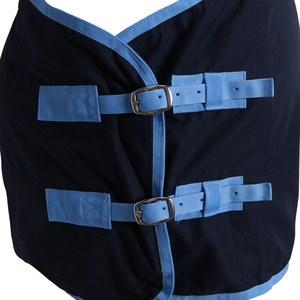 Manta para Caballo Color Azul Marino, Tela de Calidad 600 Denier, Relleno 200, Impermeable, Tamaños de 3.6 pies a 6.9 pies - Product Image 3