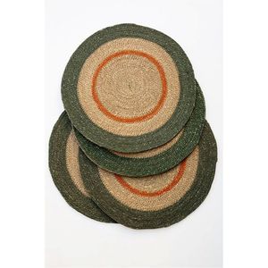 Handmade Round Jute <b>Placemat</b> Natural Woven <b>Table</b> Mat Eco Friendly Dining <b>Table</b> Decor Rustic Braided Kitchen <b>Table</b> <b>Placemats</b> - Product Image 1