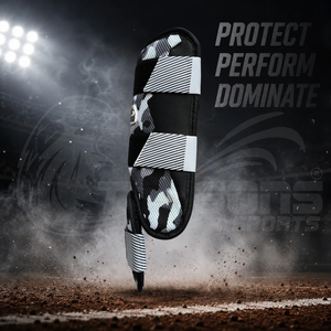 Protège-tibias double Trqsons personnalisés gris camouflage avec coussinet de protection pour le pied – Baseball, sports de plein air, toutes saisons - Product Image 3