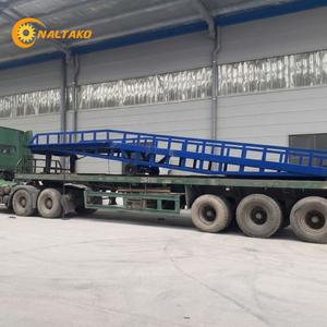 Reinforced 15T Mobile Yard Ramp 16000mm Length 2200mm Width 1900mm Lift Height for Super Heavy Load Warehouse Safety - Product Image 1