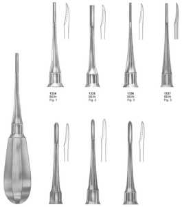 Dental Stainless Steel Root Elevator <b>Set</b> Manual Surgical Instruments Polished Metal Periodontal <b>Chisel</b> Kit - Product Image 6