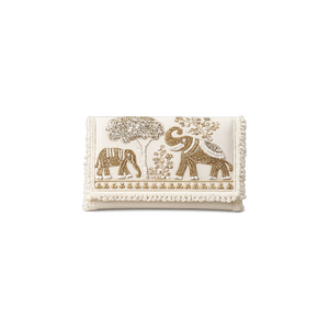 Handmade Cotton Beaded <b>Elephant</b> Clutch Purse for Women Luxury Embroidered Evening Party Home <b>Decoration</b> Handbag - Product Image 2