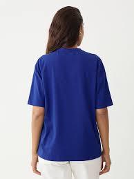 Short Sleeve Office Gym Women O Neck Tee Loose Fit Female Casual Wear - Product Image 2