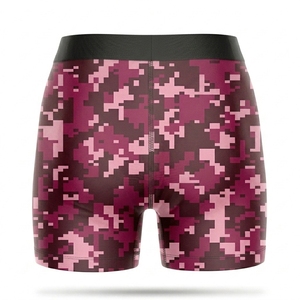 <b>Men</b> <b>Compression</b> <b>Shorts</b> High Elastic Stretch Fabric Quick Dry Moisture Wicking Athletic Running Training Gym Workout Fitness - Product Image 4