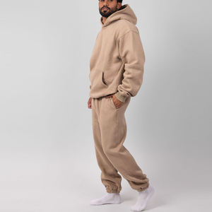 Ensemble de survêtement athlétique d'hiver réversible pour femmes, deux pièces, coupe-vent, polyester/coton haute élasticité, vêtements de sport hip-hop - Product Image 2