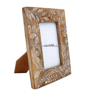 Premium Handmade Dark Walnut <b>Photo</b> <b>Frame</b> with Stand and Hooks Perfect for Family Portraits and Birthday Gifts - Product Image 2