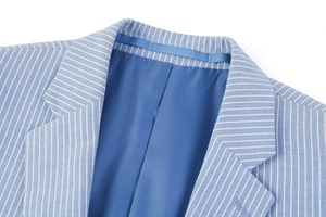 Blazer de Negocios para Hombre, Económico, OEM, con Diseño de Parches, Cuello en V, Manga Larga, Resistente al Viento, Transpirable, Chaqueta de Traje de Poliéster - Product Image 4