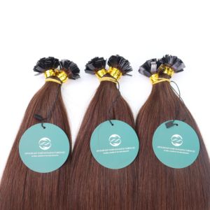 I-Tip Virgin Vietnamese Straight Double Drawn Machine Double Weft Wholesale Hair Extensions Perm-Friendly No <b>Tangle</b> Free - Product Image 1